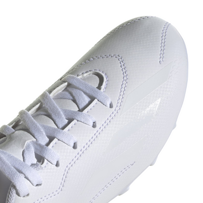 Adidas X Speedportal.4 Flexible Ground Soccer Cleats Junior Cloud White/Cloud White/Core Black close-up of front half