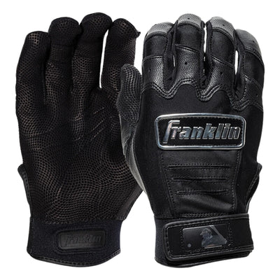Franklin Baseball Batting Gloves Franklin CFX Pro Chrome Baseball Batting Gloves Adult Black