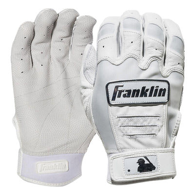 Franklin Baseball Batting Gloves Franklin CFX Pro Chrome Baseball Batting Gloves Adult White