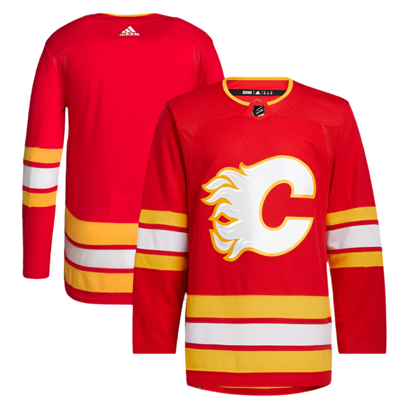 Adidas Authentic Hockey Jersey - Calgary Flames Home