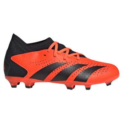 Adidas Predator Accuracy.3 Firm Ground Soccer Cleats Junior Team Solar Orange/Core Black/Core Black side pointing right