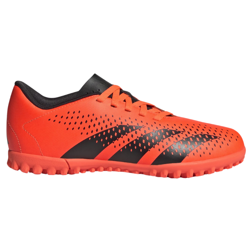 Adidas Predator Accuracy.4 Soccer Turf Boots Orange/Black/Black Junior side pointing right