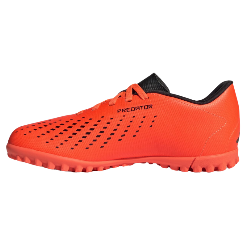 Adidas Predator Accuracy.4 Soccer Turf Boots Orange/Black/Black Junior side pointing left