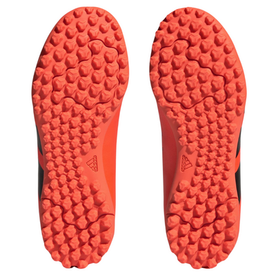Adidas Predator Accuracy.4 Soccer Turf Boots Orange/Black/Black Junior bottom of both shoes pointing up