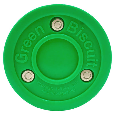 Green Biscuit Hockey Accessories Green Biscuit Original Training Puck Green