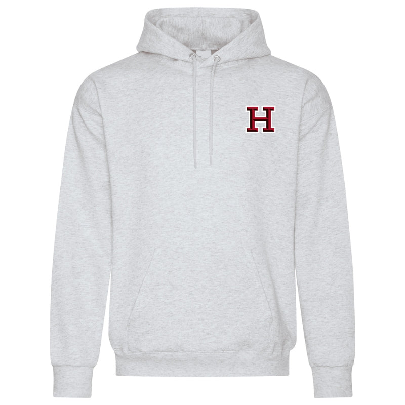 HLL Baseball Team Apparel HLL ATC Everyday Fleece Hoodie Small H Logo Adult Ash Grey