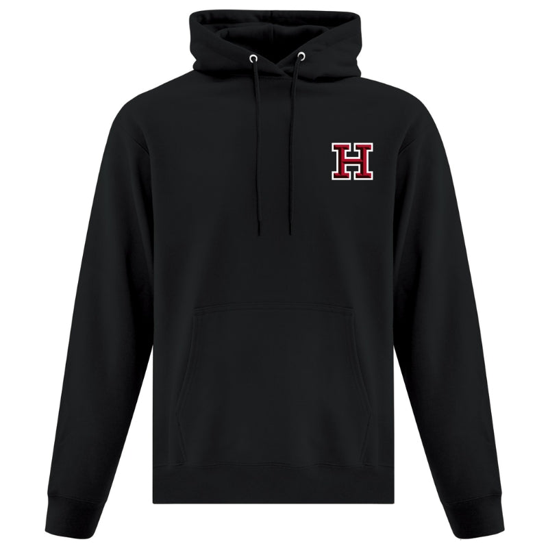 HLL Baseball Team Apparel HLL ATC Everyday Fleece Hoodie Small H Logo Adult Black