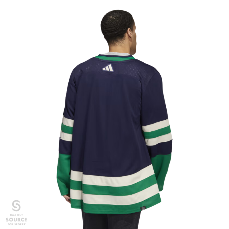 Adidas Authentic Reverse Retro Wordmark Vancouver Canucks Hockey Jersey