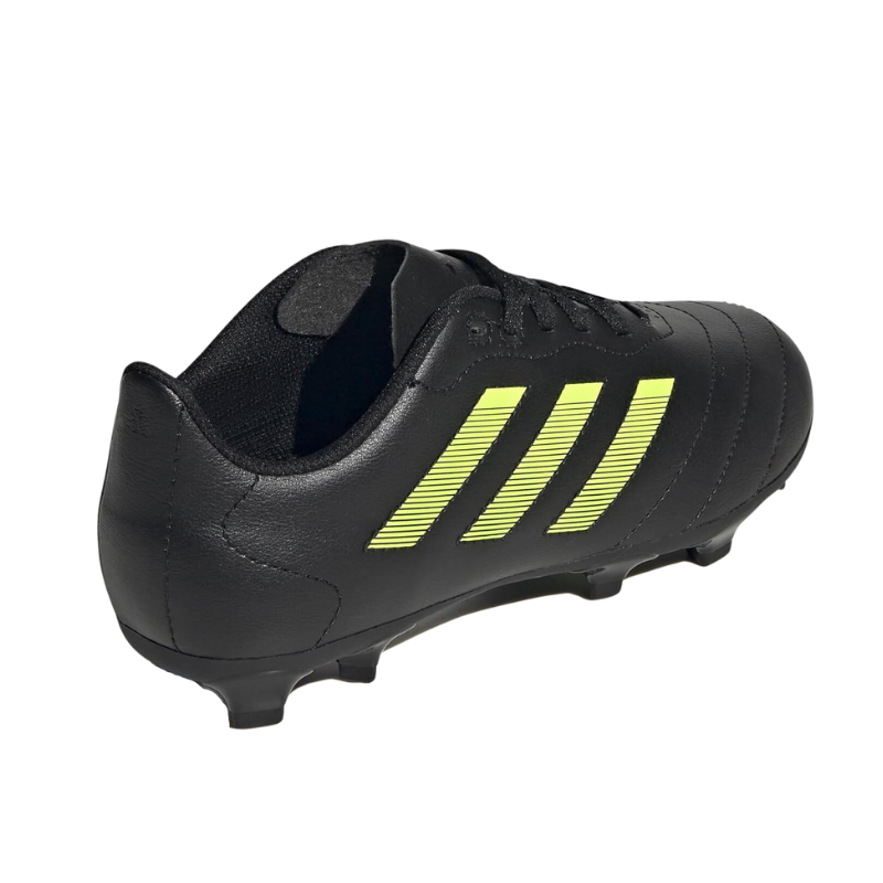 Adidas Goletto VIII FG Soccer Cleats - Black/Lemon - Junior