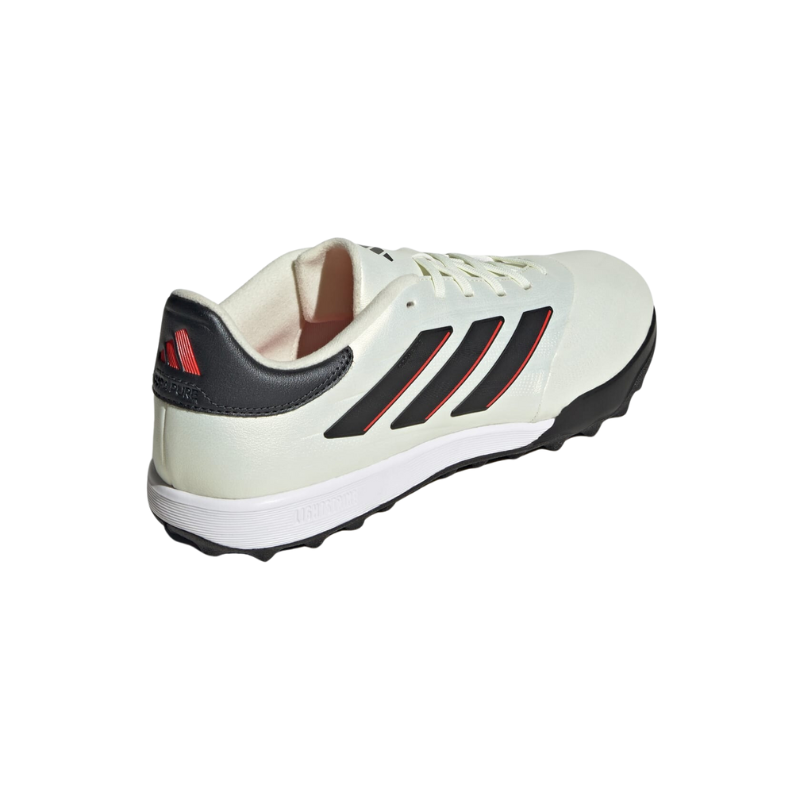 Adidas Copa Pure.2 League TF Soccer Turf Boots- Ivory/Black/Red- Senior
