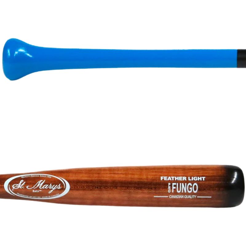 KR3 Baseball Bats KR3 36-inch 21oz Feather Light Wood (2021) Mayan Blue Flamed Barrel FUNGO-FW