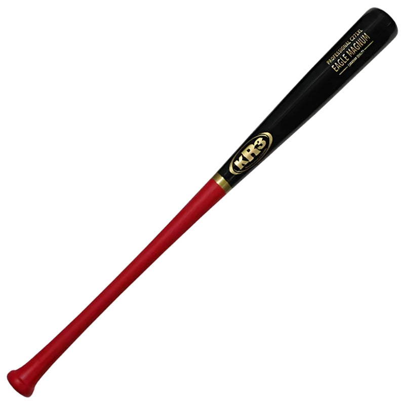 KR3 Baseball Bats KR3 Eagle Magnum C271 Wood Baseball Bat EMC271 Black Red