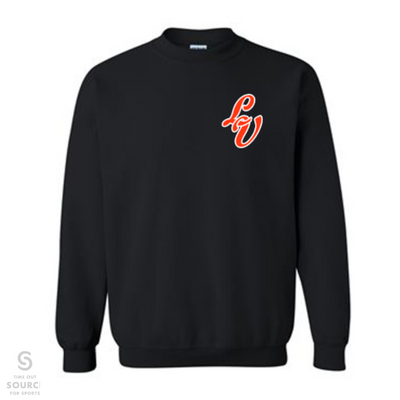 LVLL Small Logo Crew Gildan Crewneck - Ladies