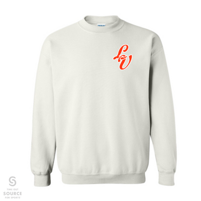 LVLL Small Logo Crew Gildan Crewneck - Ladies
