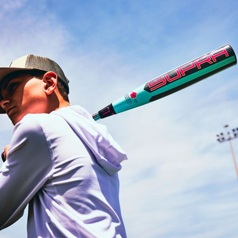 Louisville Slugger Baseball Bats Louisville Slugger Supra (-10) USSSA Baseball Bat (2026) WBL411801 097512917377 Neon Mint/Pink 27-31-inch