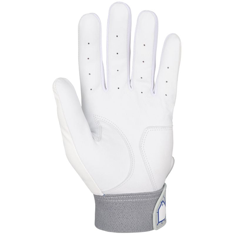 Mizuno Baseball Batting Gloves Mizuno MVP (2026) White/Blue 330462