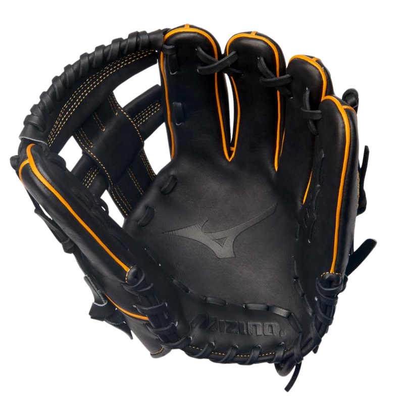 Mizuno Baseball Gloves Mizuno Pro Select 11.75" Infield Baseball Glove Black Gold