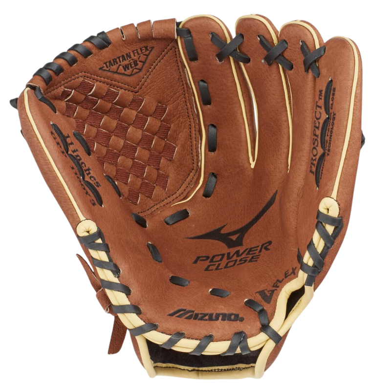 Mizuno Baseball Gloves Mizuno Prospect Series PowerClose 11" Baseball Glove Youth 312623