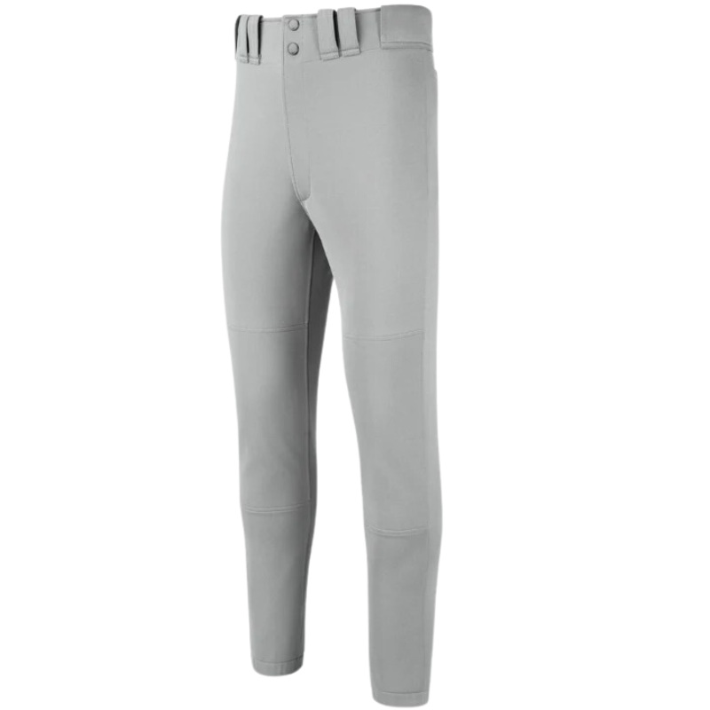 Mizuno Baseball Pants Mizuno Premier Players Youth gray side front facing left