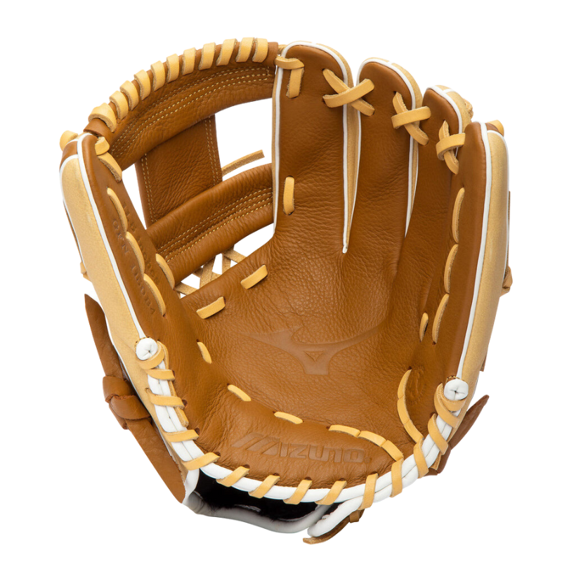 Mizuno Infield Baseball Glove Mizuno Franchise Series 11.5-inch Adult tan/brown front (palm) pointing up