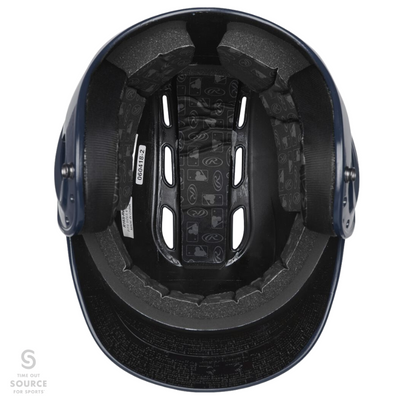 Rawlings R16 Velo 1-Tone Clear Baseball Helmet - Senior