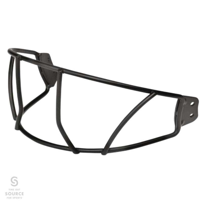 Rawlings R16 Batting Helmet Face Guard - Senior (Black)