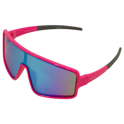 Rawlings Baseball Accessories Rawlings Pink Clear Mirror Shield Sunglasses Adult R10266663.LTS
