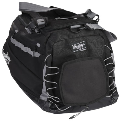 Rawlings Baseball Bags Rawlings Mach Hybrid Duffle Bag Black