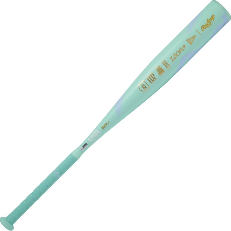 Rawlings Baseball Bats Rawlings Icon 'The Chosen One' -10 USA (2026) Youth 28-31" Teal RUS6IC10