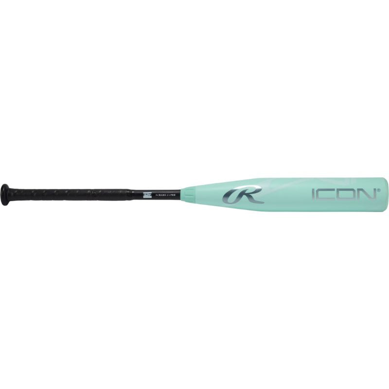 Rawlings Baseball Bats Rawlings Icon USA -10 (2026) Youth 17-21oz Teal/Black RUS6I10