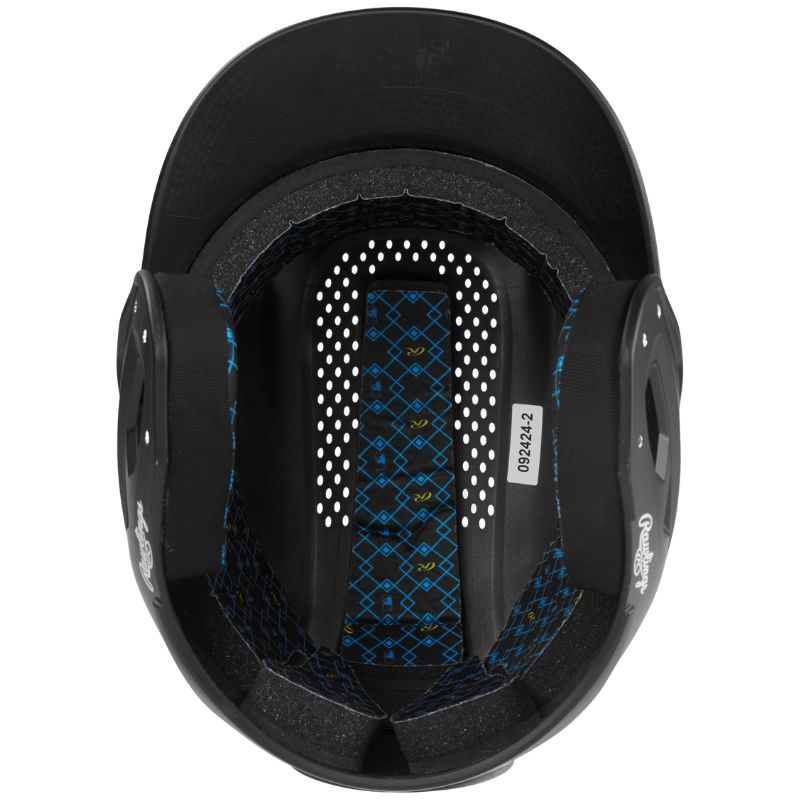 Rawlings Baseball Batting Helmet RX2 1-Tone (2026) Adult RX2MATS Black