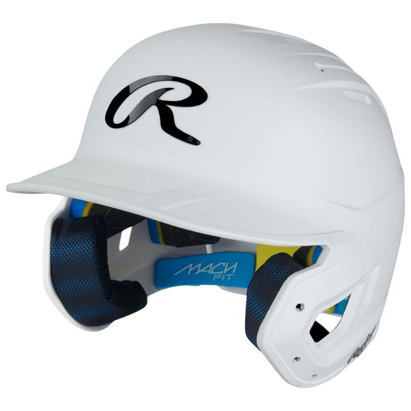 Rawlings Baseball Batting Helmets Rawlings Mach Fit 1-Tone (2026) One size (OS) MACHFIT 198308007057 White