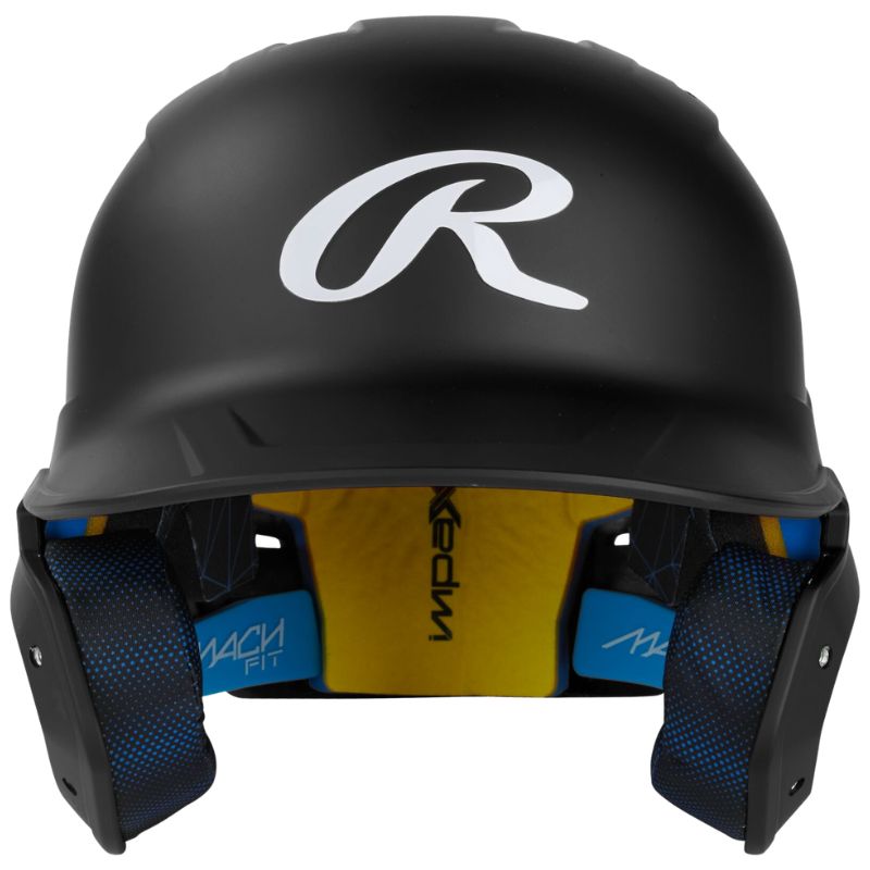 Rawlings Baseball Batting Helmets Rawlings Mach Fit 1-Tone (2026) One size (OS) MACHFIT 198308007088 Black