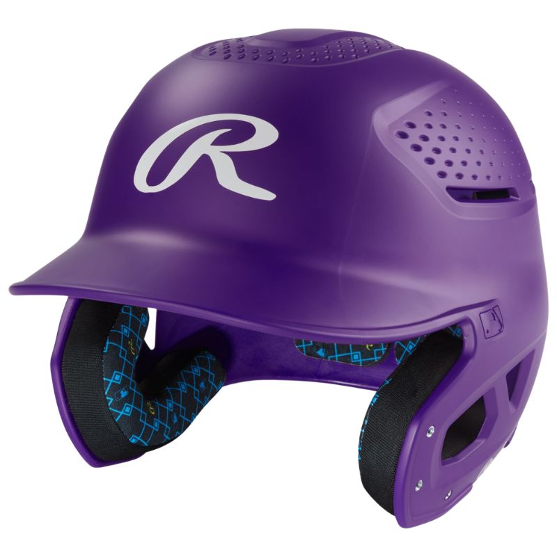 Rawlings Baseball Batting Helmets Rawlings RX2 1-Tone (2026) Adult RX2MATS Purple