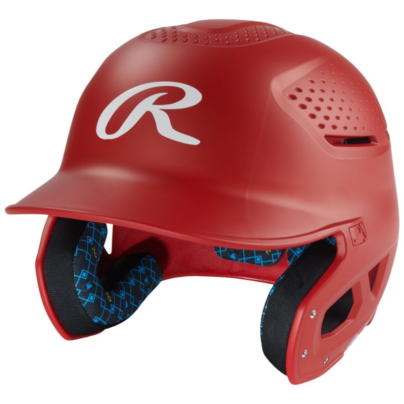 Rawlings Baseball Batting Helmets Rawlings RX2 1-Tone (2026) Adult RX2MATS Scarlet