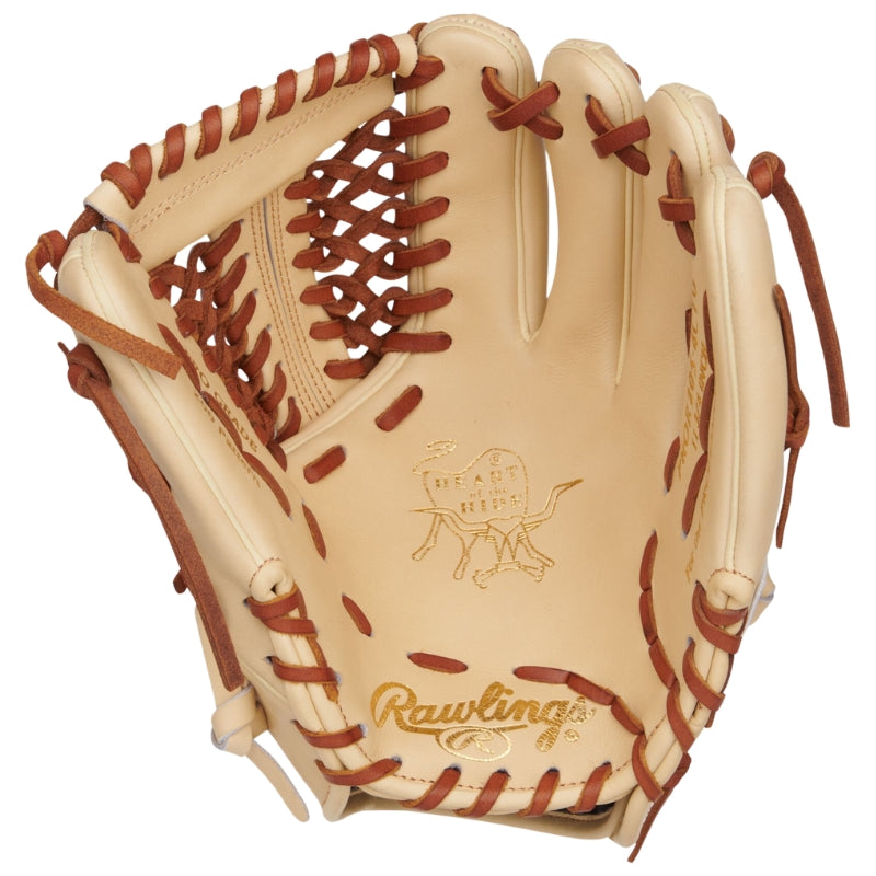Rawlings Baseball Gloves Rawlings Heart of the Hide 11.75 inch Modified Trap-Eze Baseball Glove Infielder Adult