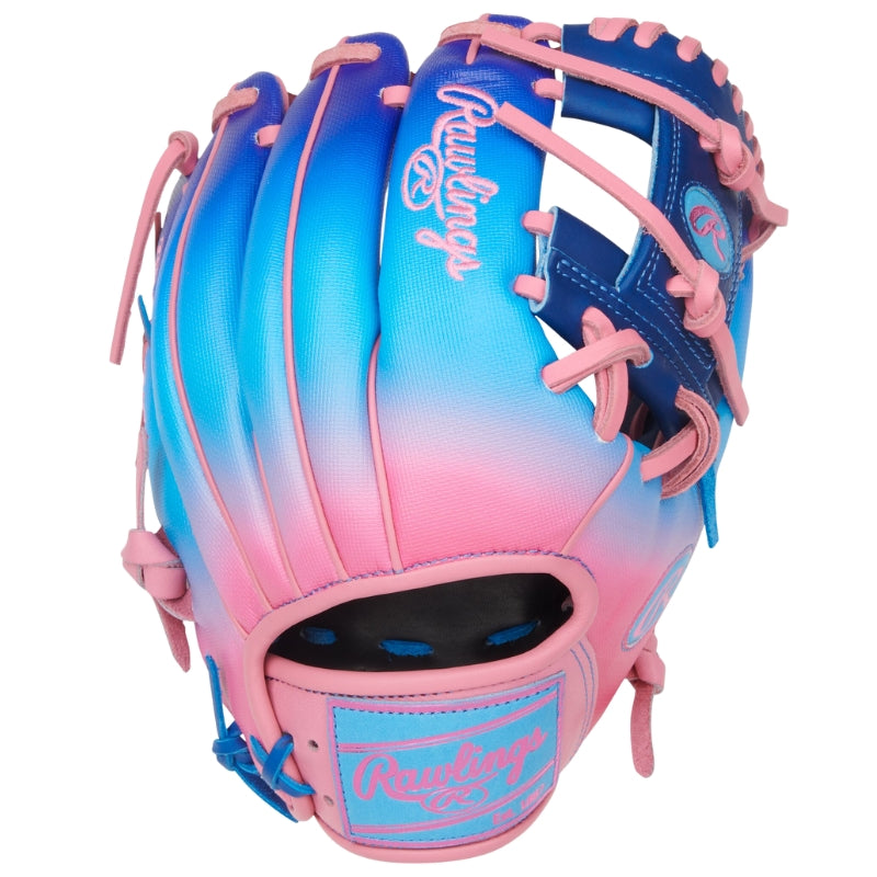 Rawlings Baseball Gloves Rawlings Heart of the Hide Fun Burst 11.5 inch Infield Baseball Glove PROR204-2RSS