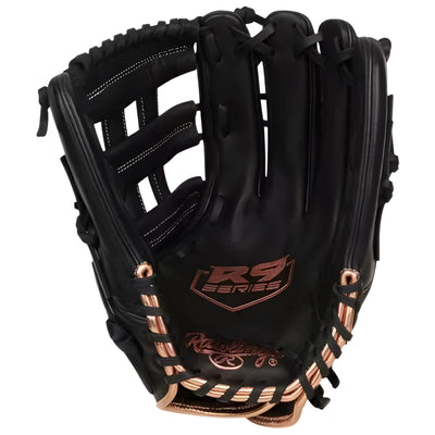 Rawlings Baseball Gloves Rawlings R9 13" Fastpitch Softball Glove Adult Black