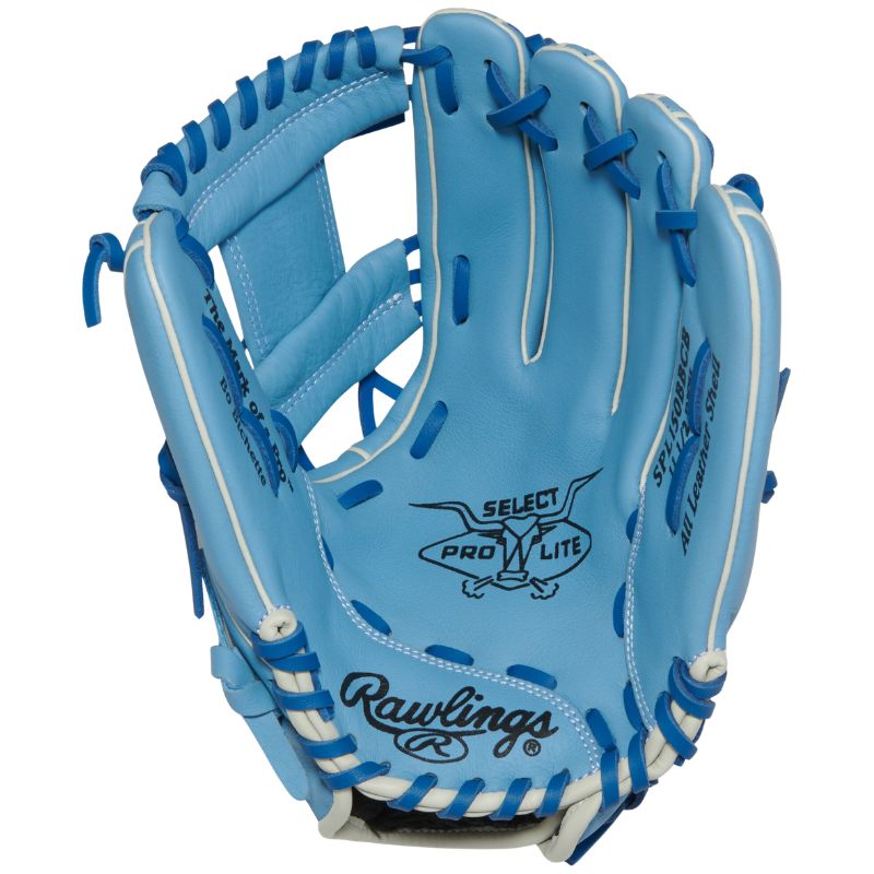 Rawlings Baseball Gloves Rawlings Select Pro Lite Bo Bichette 11.5" (2026) Youth SPL150BBCB Columbia Blue Right-hand throw