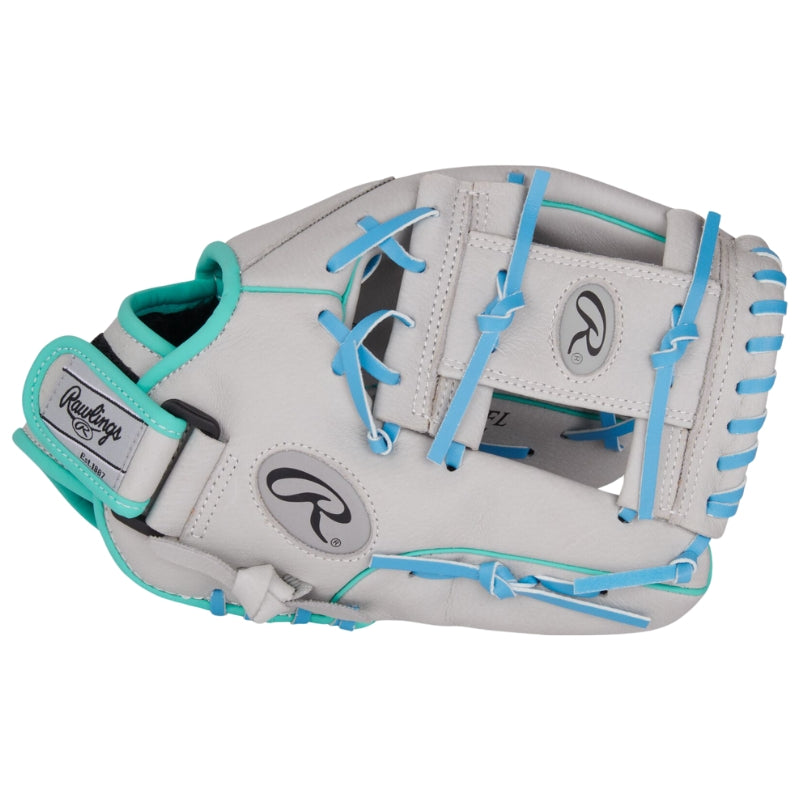 Rawlings Baseball Gloves Rawlings Sure Catch 11.5 inch Francisco Lindor Baseball Glove Youth RHT Right-hand throw