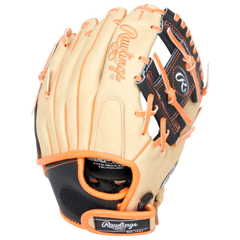 Rawlings Baseball Gloves Rawlings Sure Catch Series Jackson Holiday Signature 10" Youth SC100JH RHT Right-hand throw