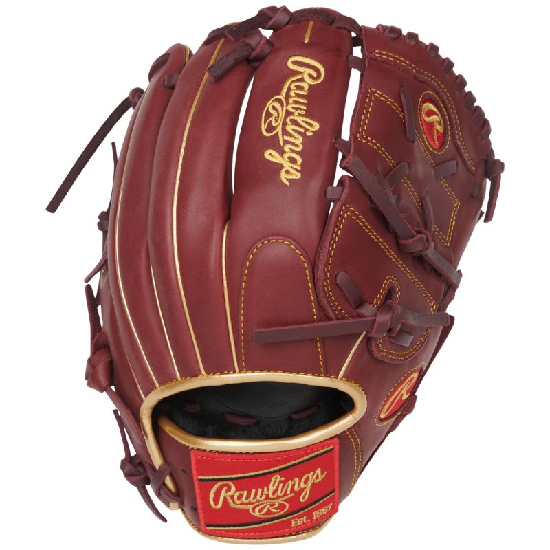 Rawlings Baseball Infield/Pitcher's Gloves Rawlings R9 12" (2026) Adult Youth R9206-9SH Sherry Brown Right-hand throw Left-hand throw