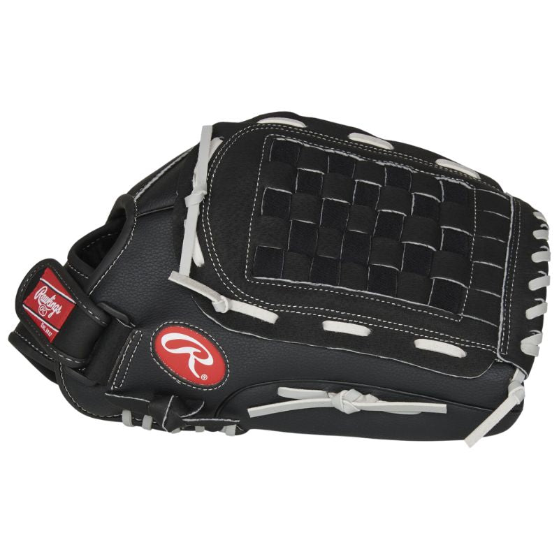 Rawlings Baseball and Softball Fielding Gloves Rawlings RSB Series 14" Outfield Slo-pitch Softball (2026) Adult RSB140GB Black/Gray Right-hand throw