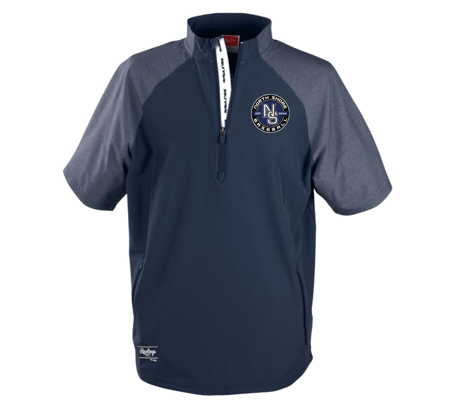 Colorsync Half Zip Rawlings Jacket Rawlings Color Sync Short