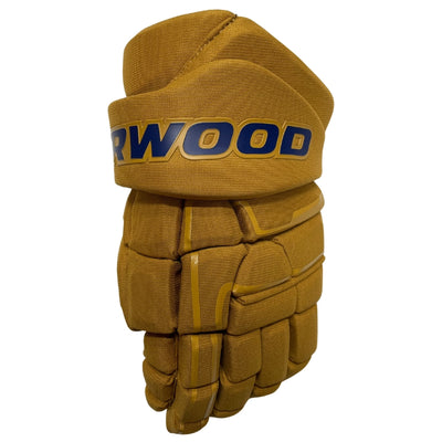 Sherwood Code Encrypt Pro Hockey Gloves EDM HC 23 Senior back of glove