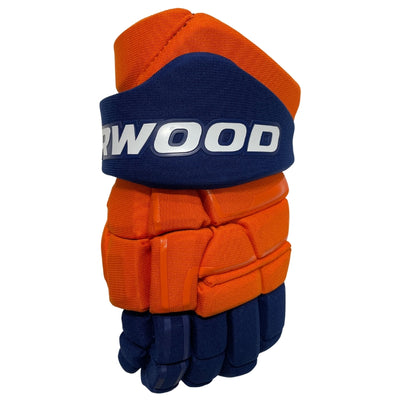 Sherwood Code Encrypt Pro Hockey Gloves EDM RR 20 Senior back of glove