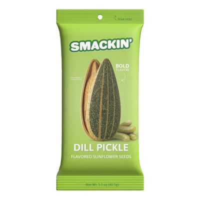 Smackin Snacks Smackin Flavoured Sunflower Seeds Pack Dill Pickle