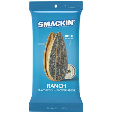Smackin Snacks Smackin Flavoured Sunflower Seeds Pack Ranch