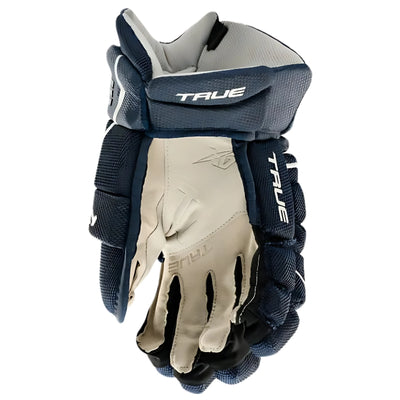 TRUE Hockey Protective Gear TRUE Catalyst 7X3 Hockey Gloves Junior Navy 10"