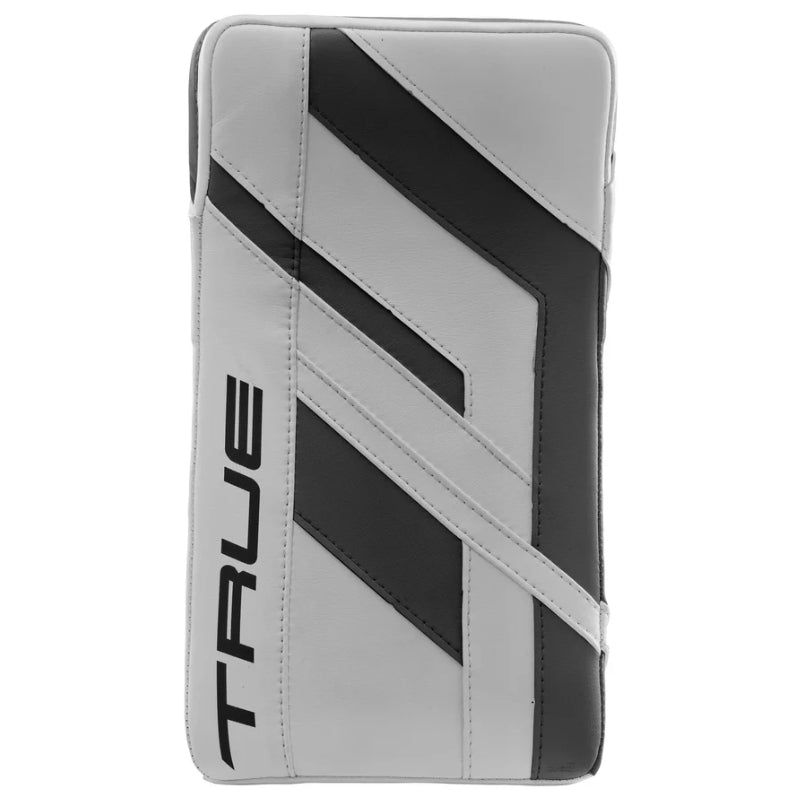 TRUE Hockey Protective Gear TRUE HZRDUS 7X4 Goalie Blocker Intermediate 2024 White Black
